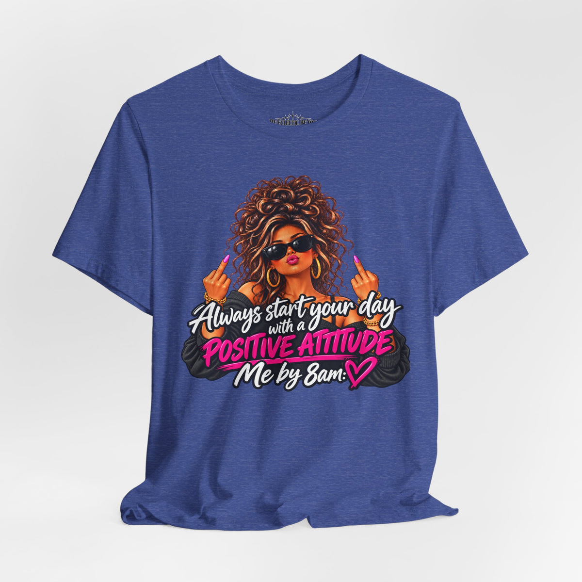 Positive Attitude Inspirational Women’s Graphic Tee