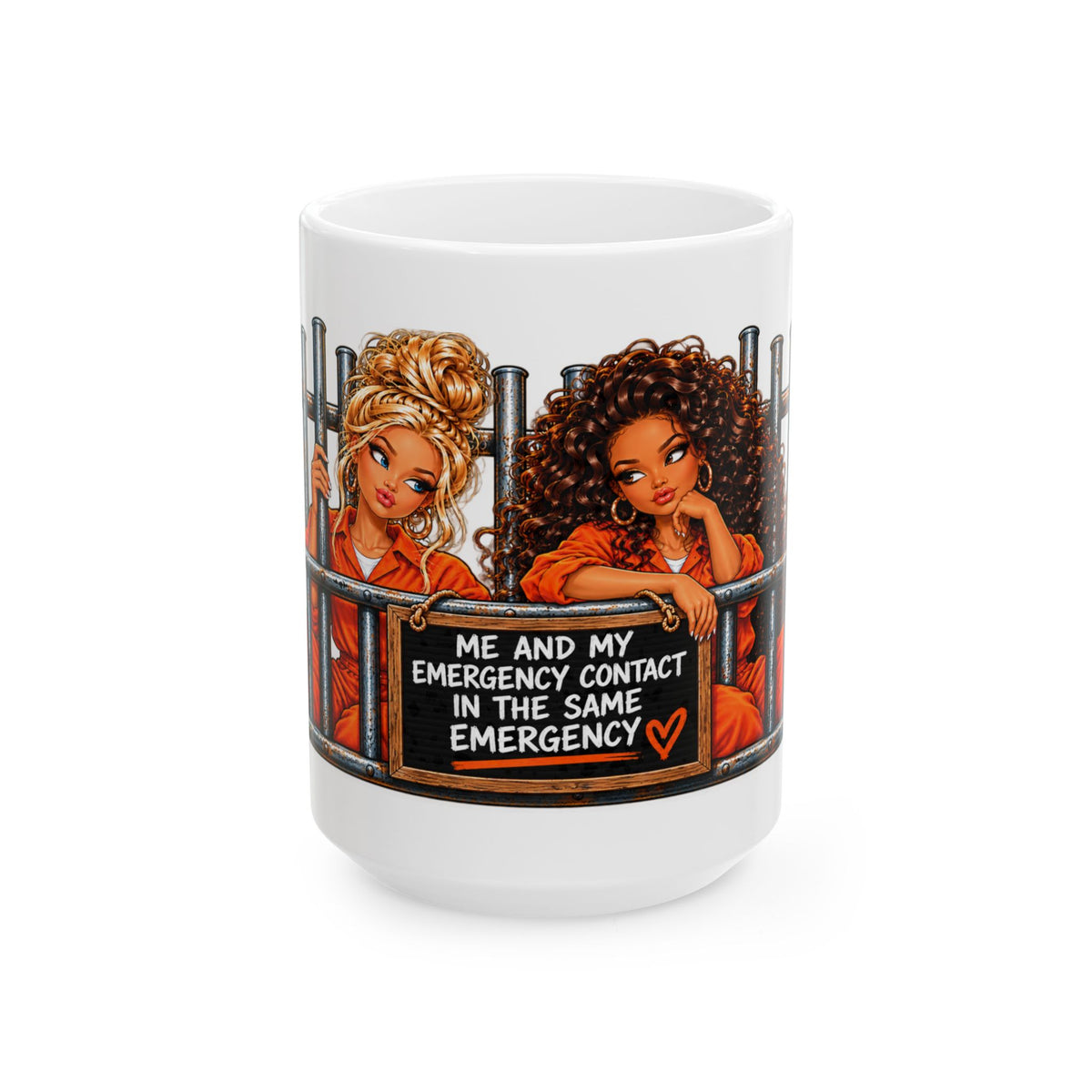 “Emergency Contact” Friendship Mug