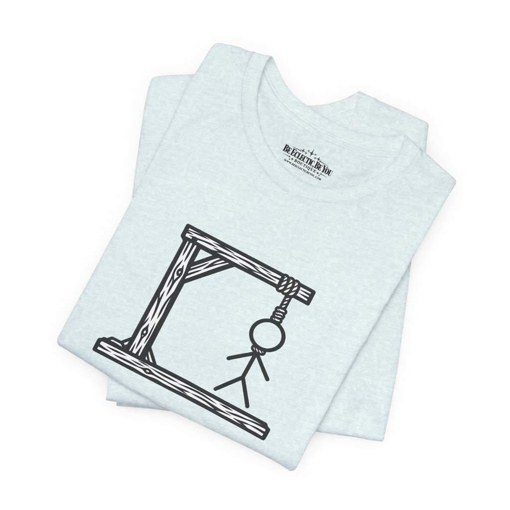 Hangman “F_C_ _FF” Graphic T-Shirt