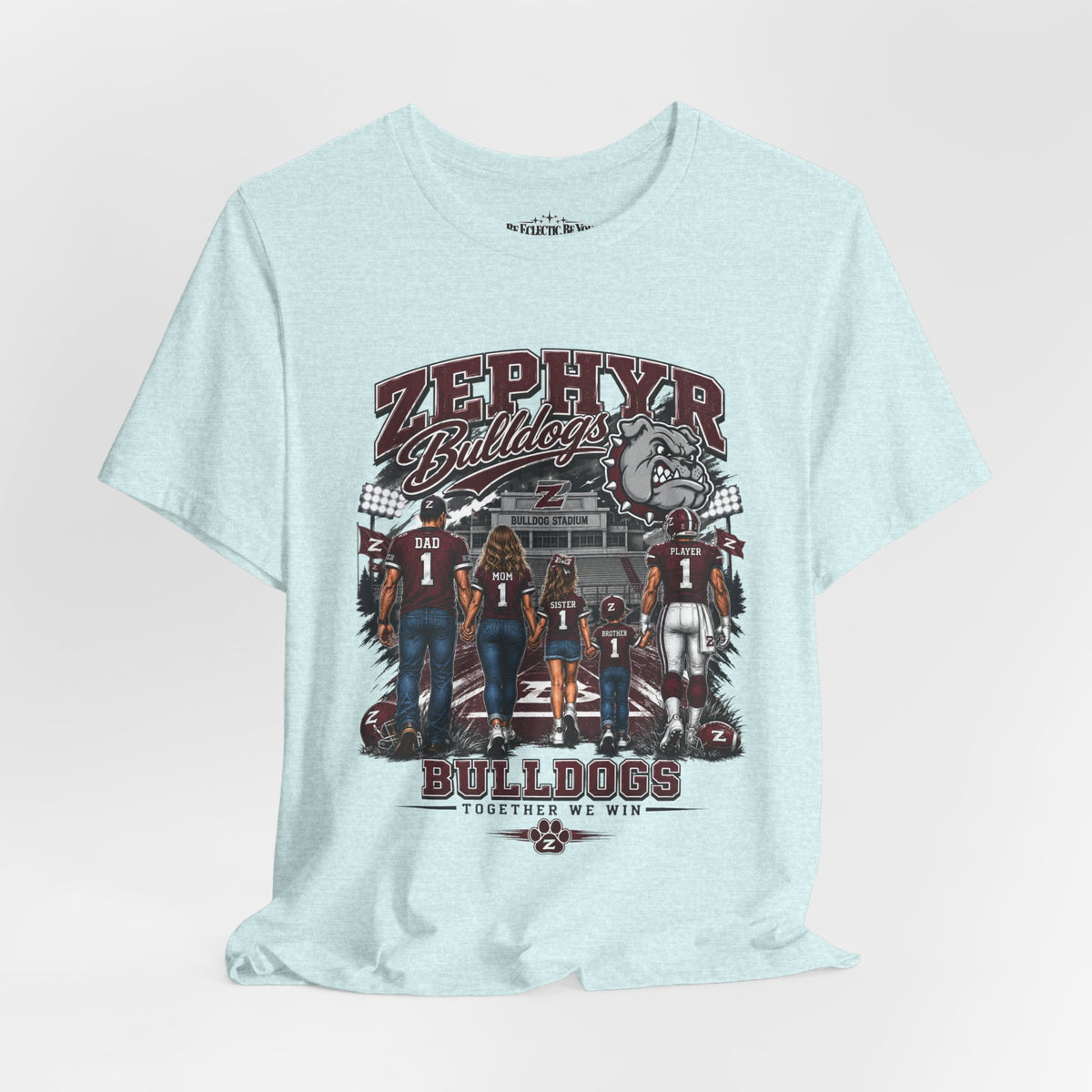 Zephyr Bulldogs Together We Rise Graphic T-Shirt