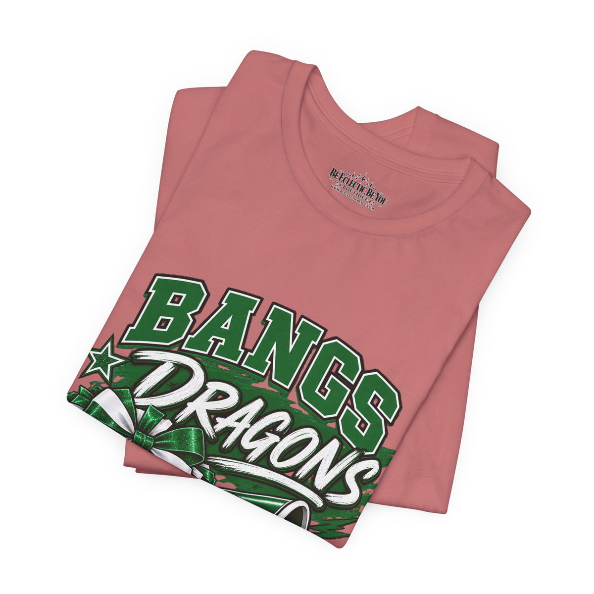 Bangs Dragons Cheer Graphic T-Shirt