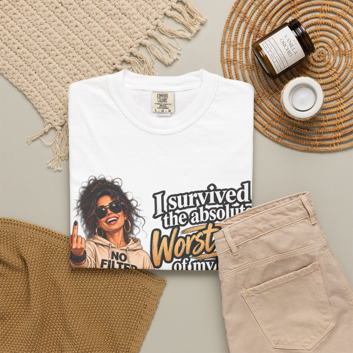 “I Survived the Worst Days” Tee