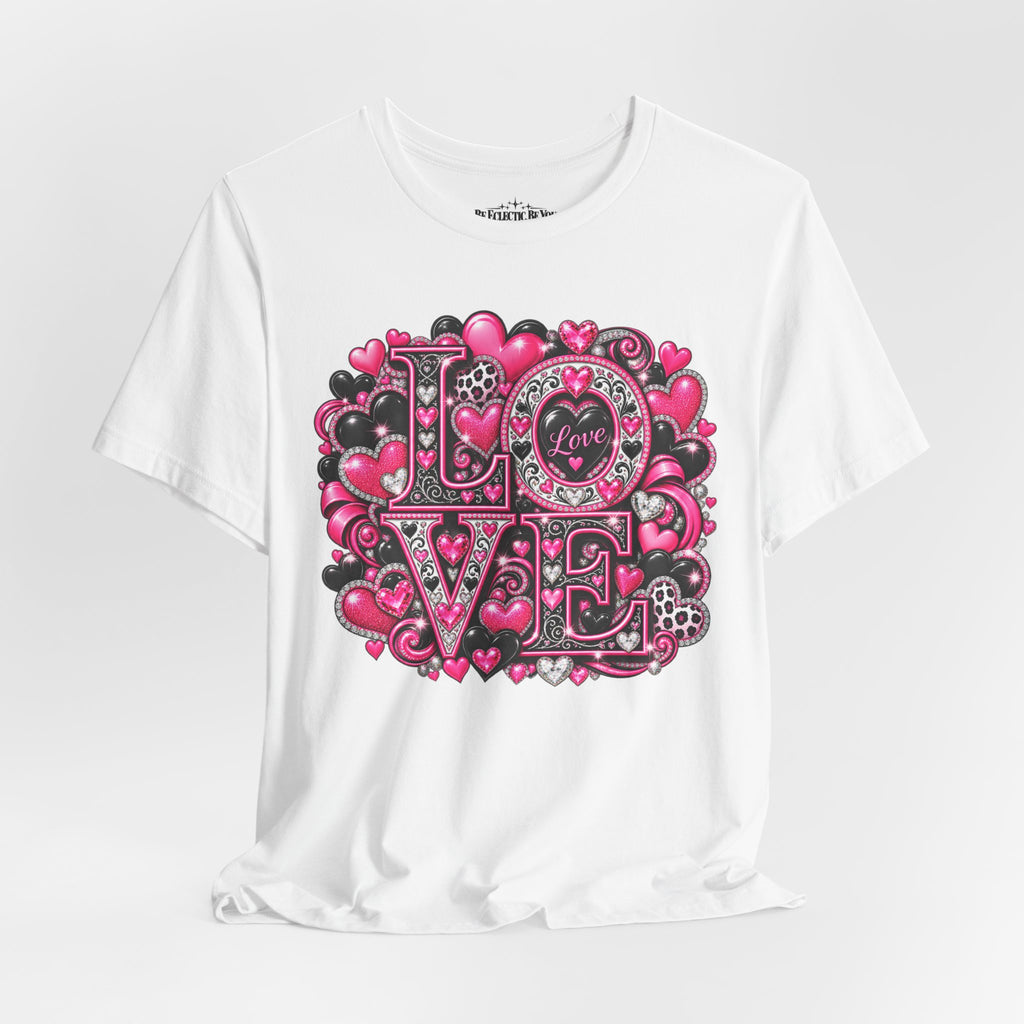 Love Heart Graphic T-Shirt – Romantic Valentine’s Day Tee