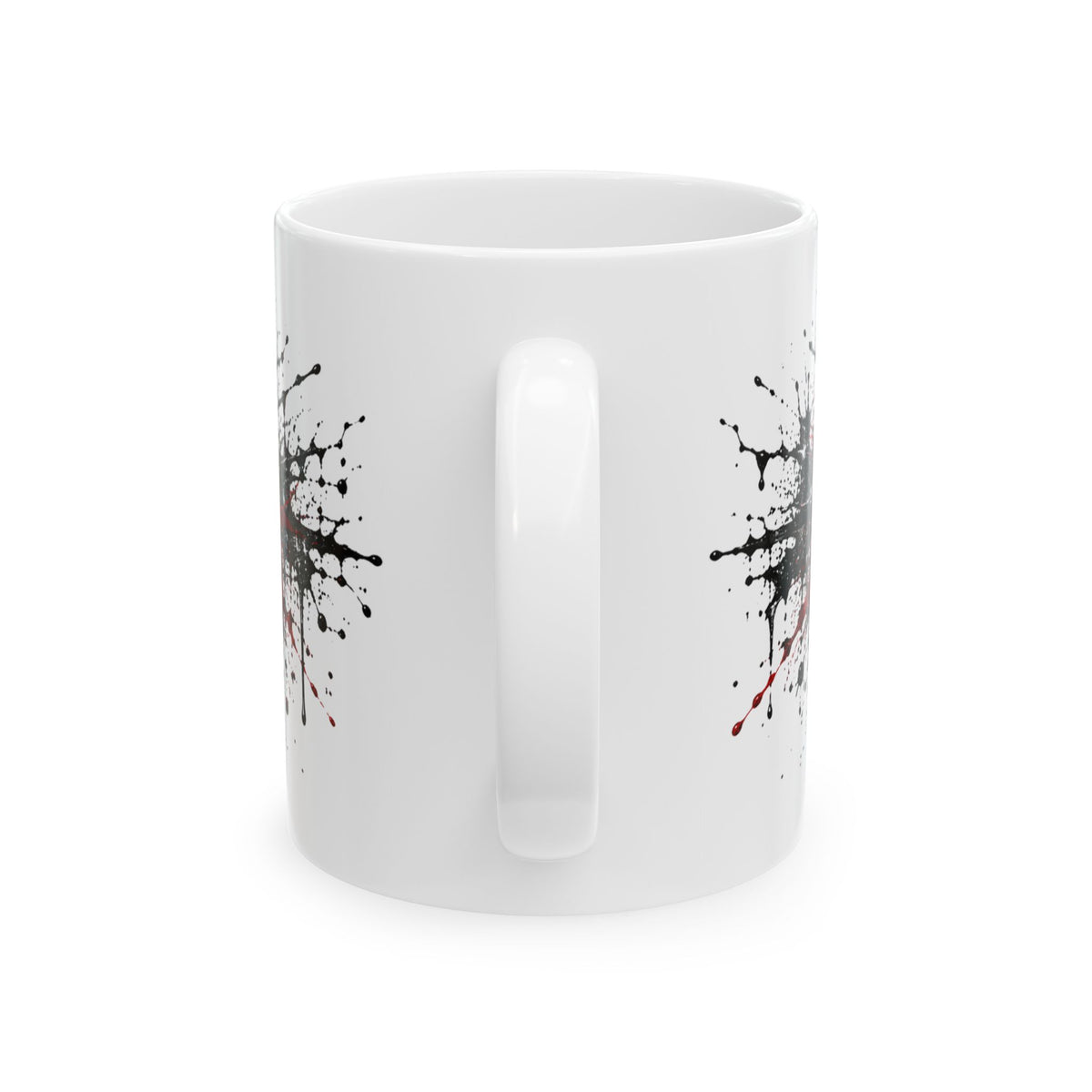 Rebel Skull Middle Finger Ceramic Mug (11oz & 15oz)