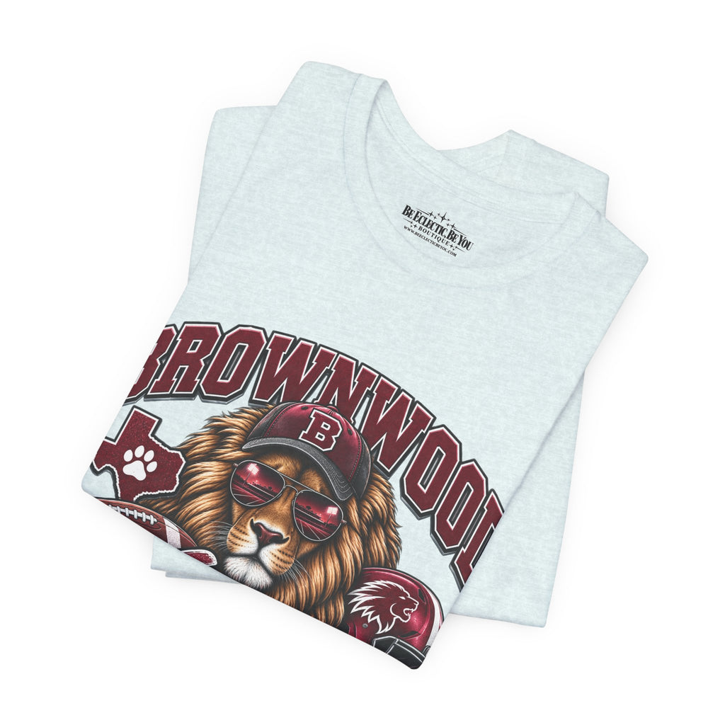 Brownwood Lion Dad Graphic T-Shirt