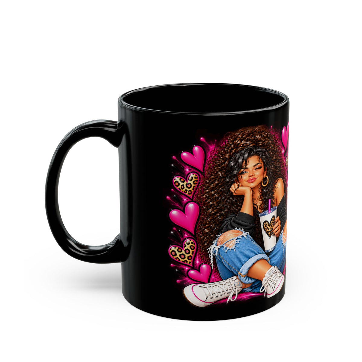"Some People Are Like A Breath Of Fresh Air, Hot Air” Inspirational Afrocentric Coffee Mug