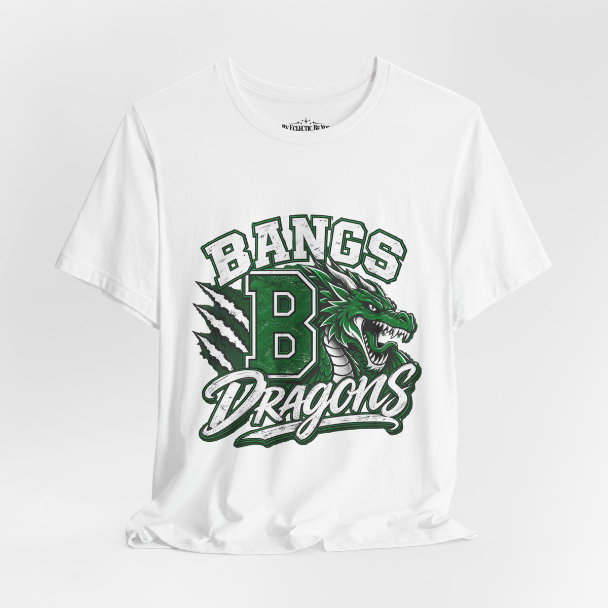 Bangs Dragons Vintage Mascot Graphic T-Shirt