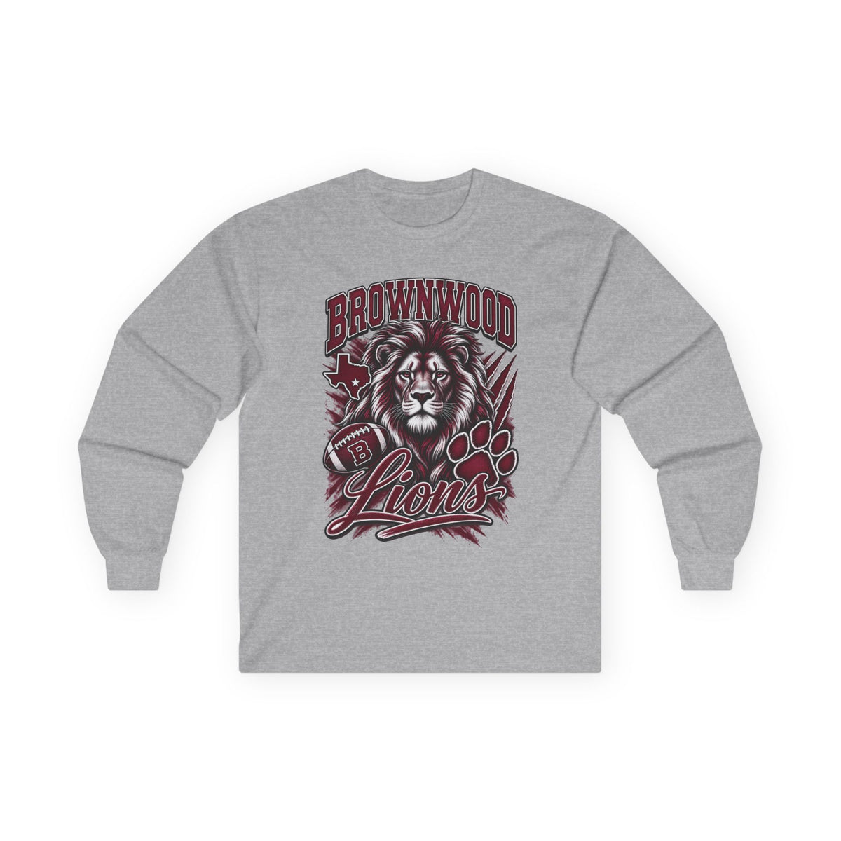 Brownwood Lions Unisex Ultra Cotton Long Sleeve Tee