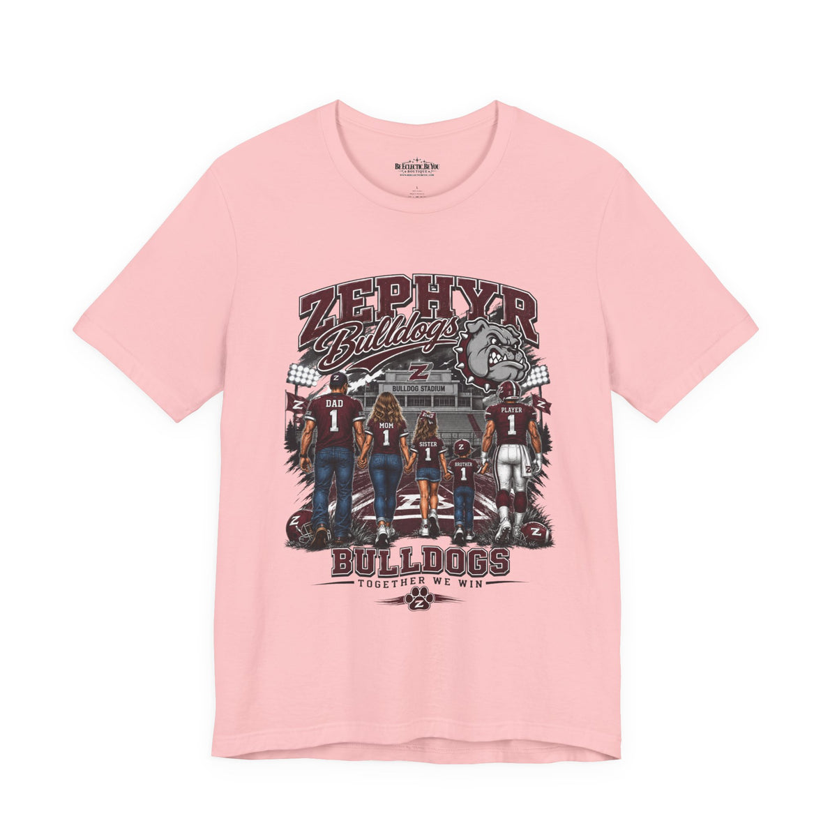 Zephyr Bulldogs Together We Rise Graphic T-Shirt