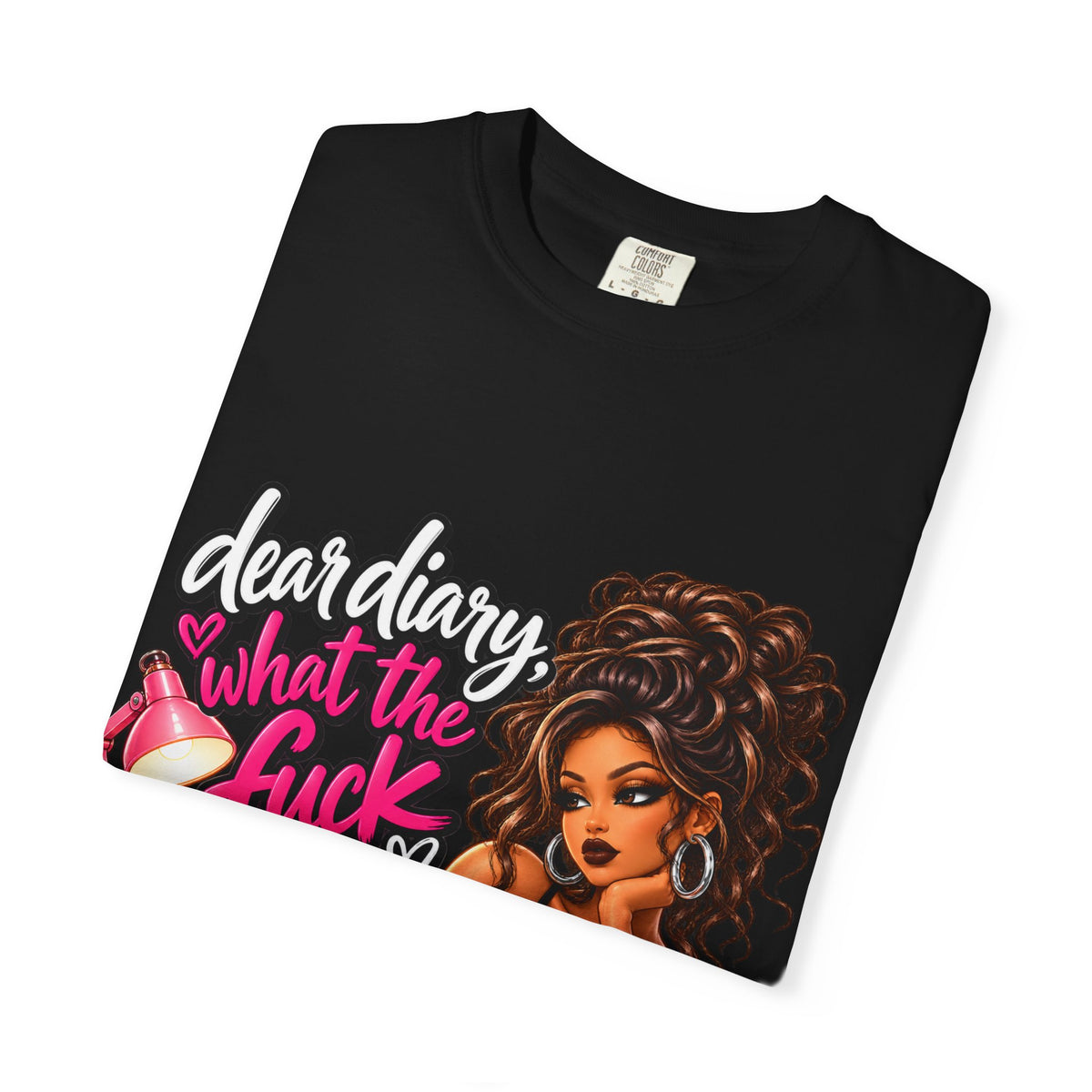 Diary Tee — “Dear Diary, What the F***” Graphic T-Shirt