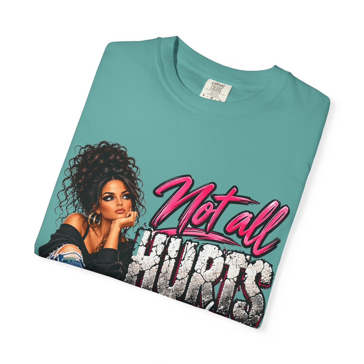 Not All Hurts Can Be Photographed Graphic T-Shirt — Teen Girl Retro Streetwear