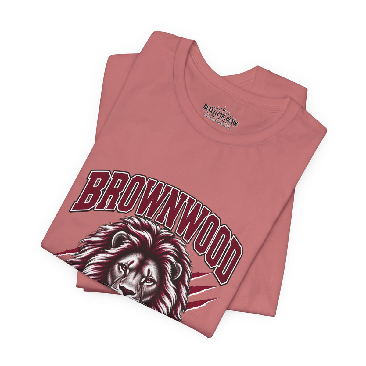 Brownwood Lions Mascot Graphic T-Shirt