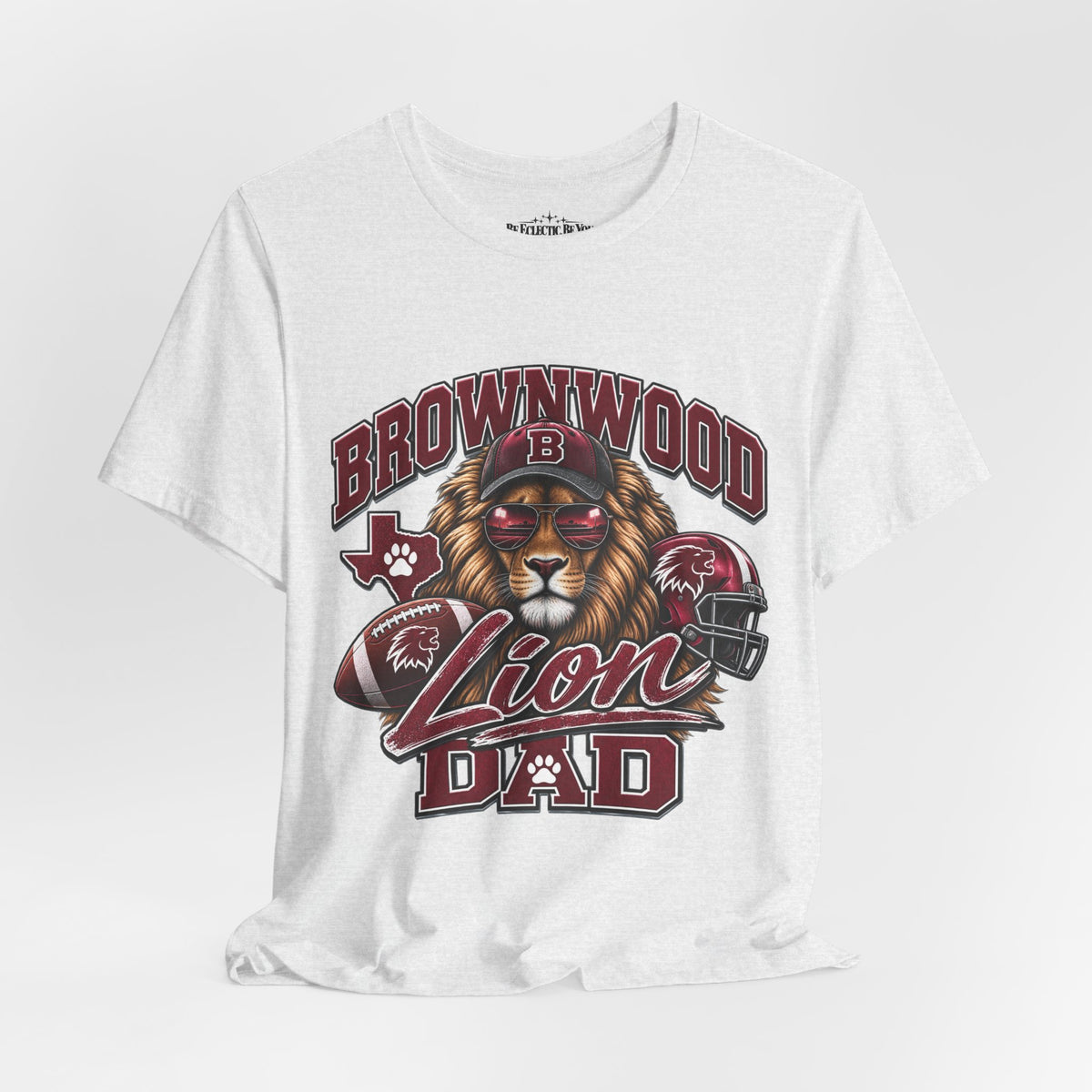Brownwood Lion Dad Graphic T-Shirt