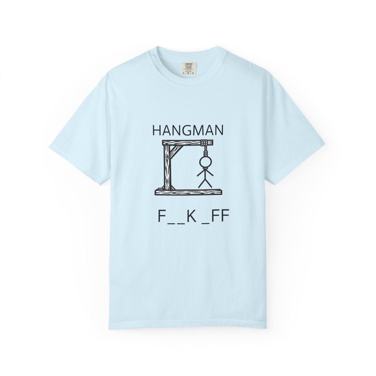 Hangman Game Unisex Garment-Dyed T-shirt