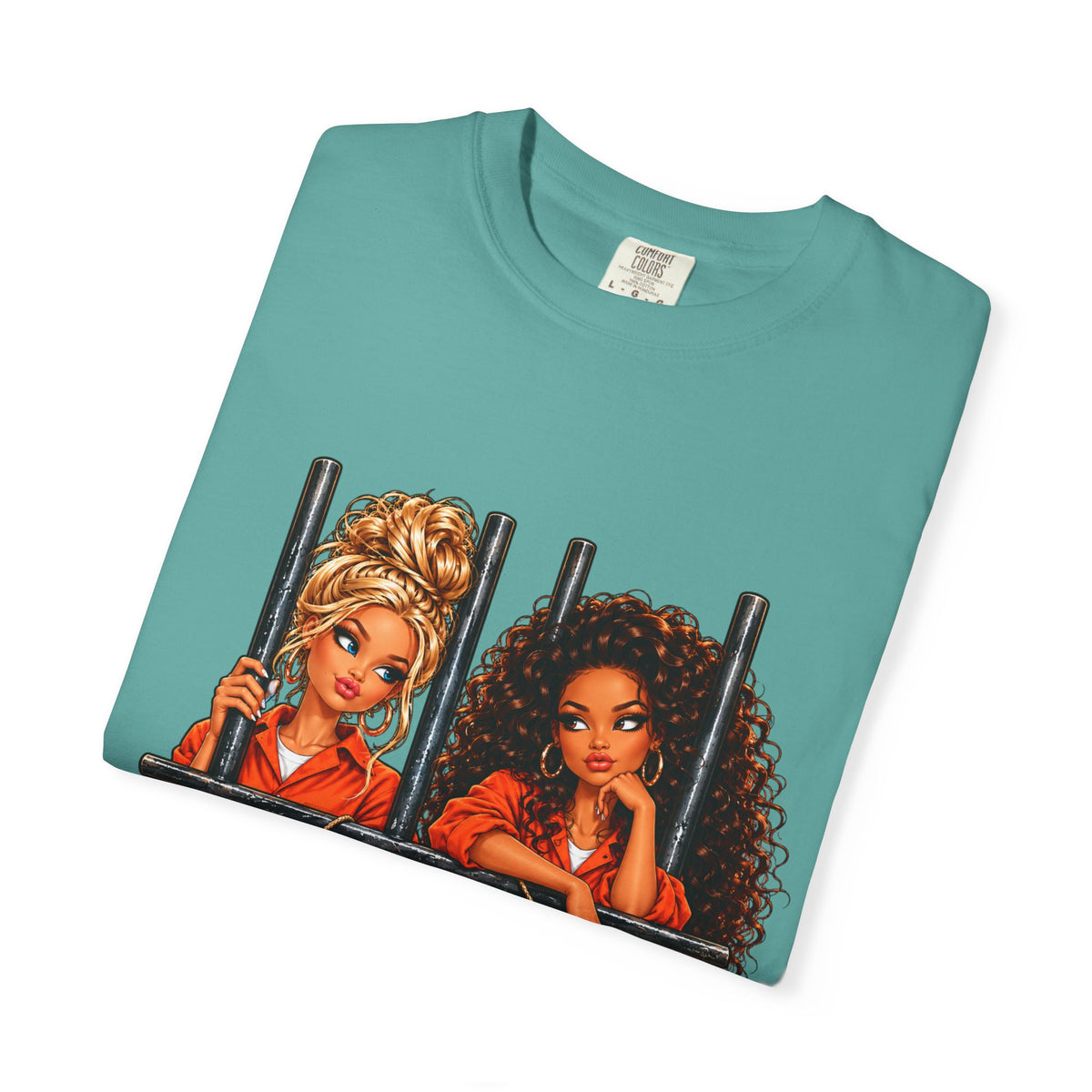 Prison BFFs Graphic T-Shirt — “Me and My Emergency Contact in the Same Emergency”