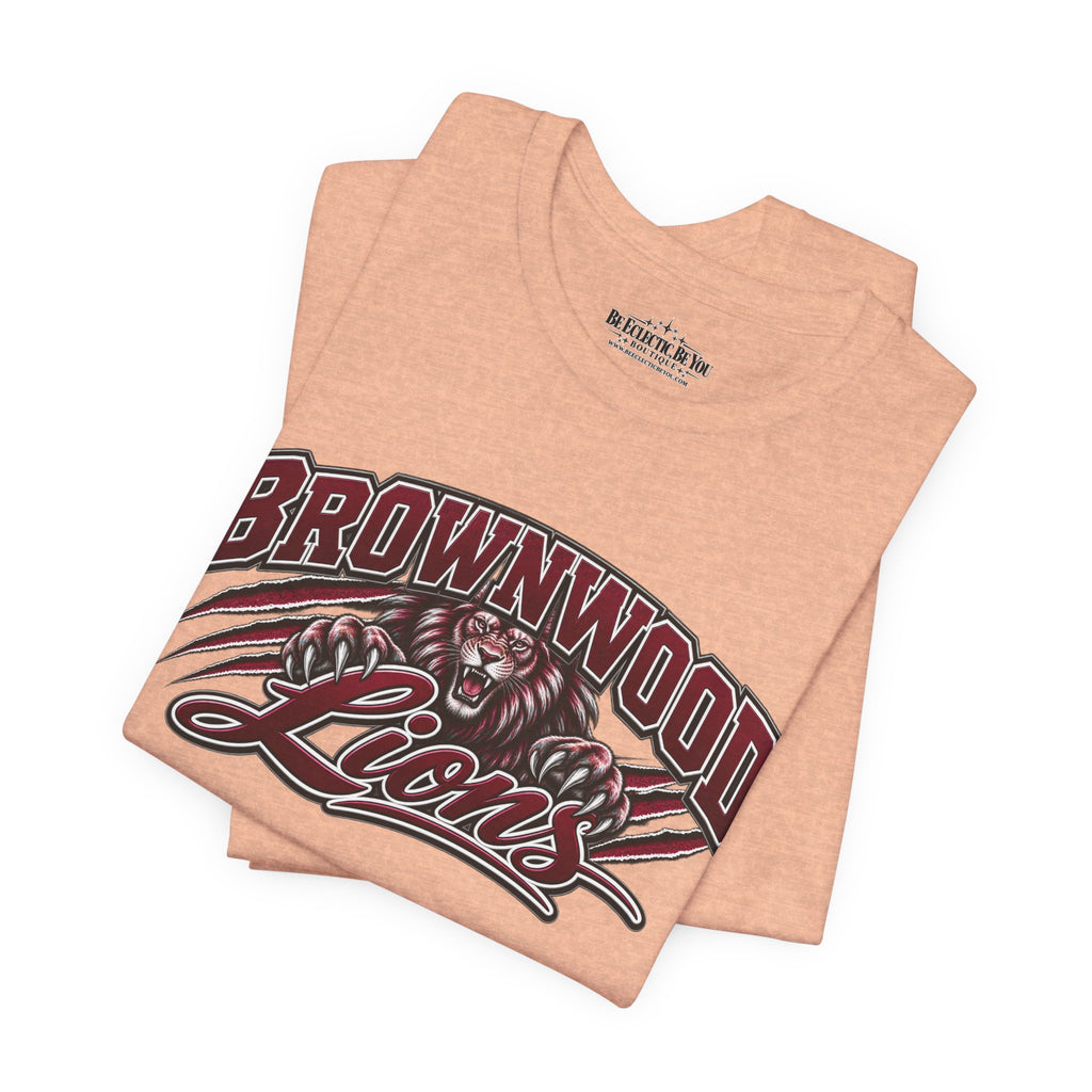 Brownwood Lions Family Football Graphic T-Shirt