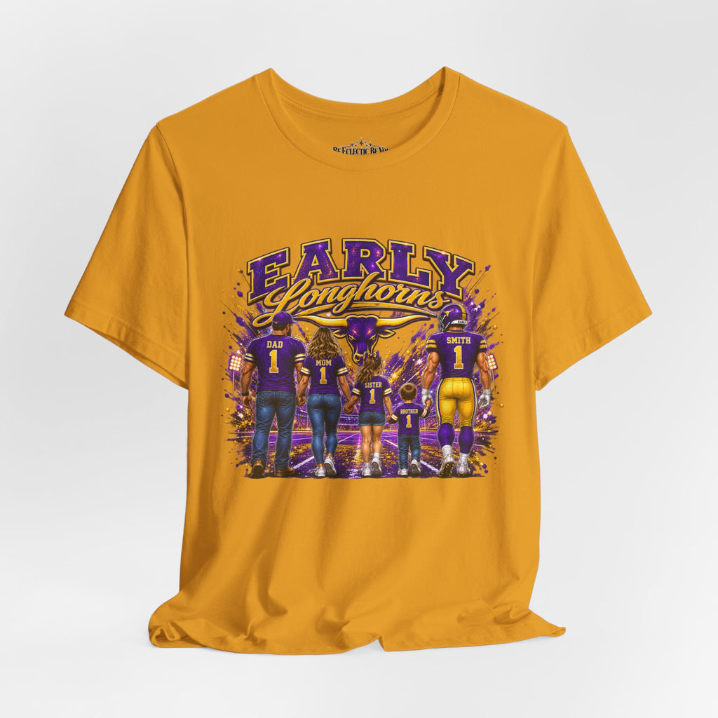 Early Longhorns Family Graphic Tee
