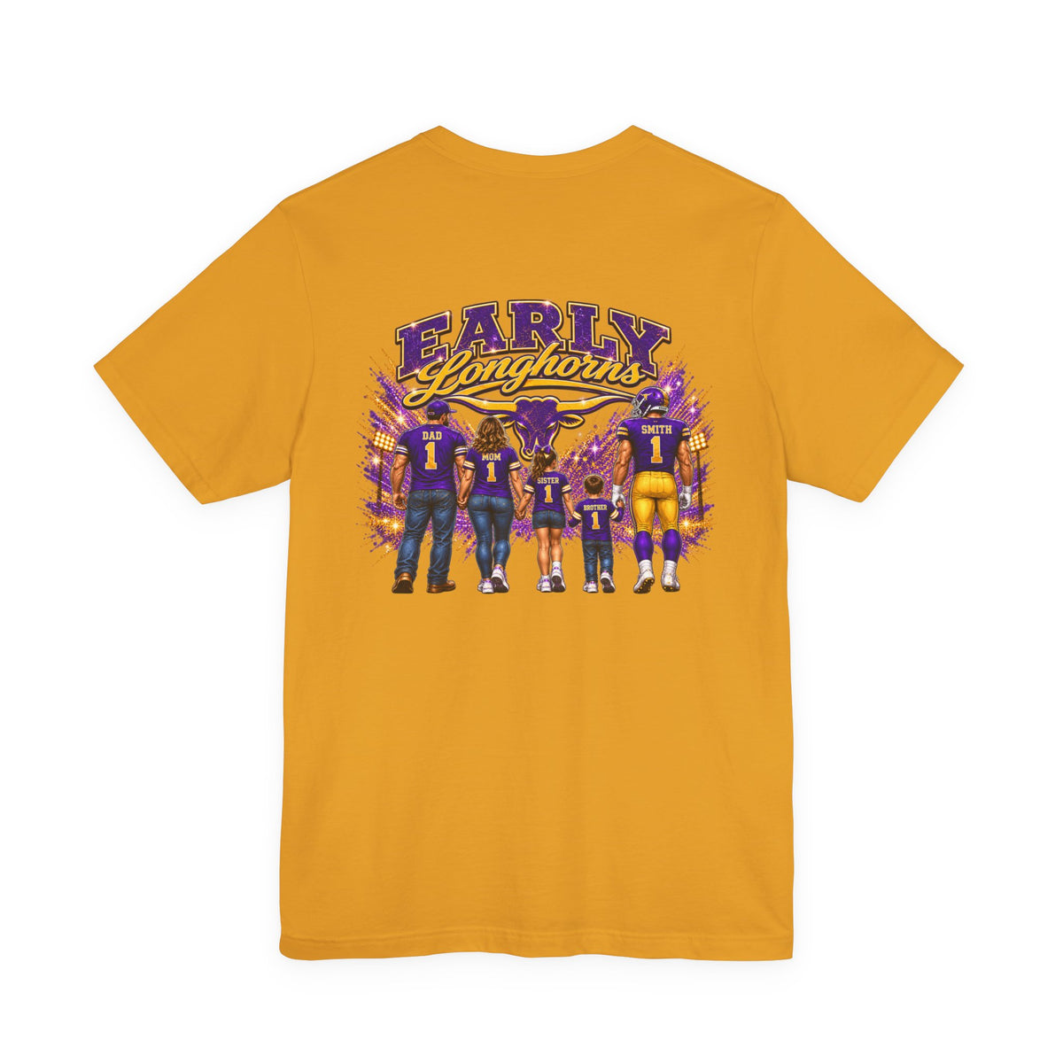 Early Longhorns Football Fan T-Shirt