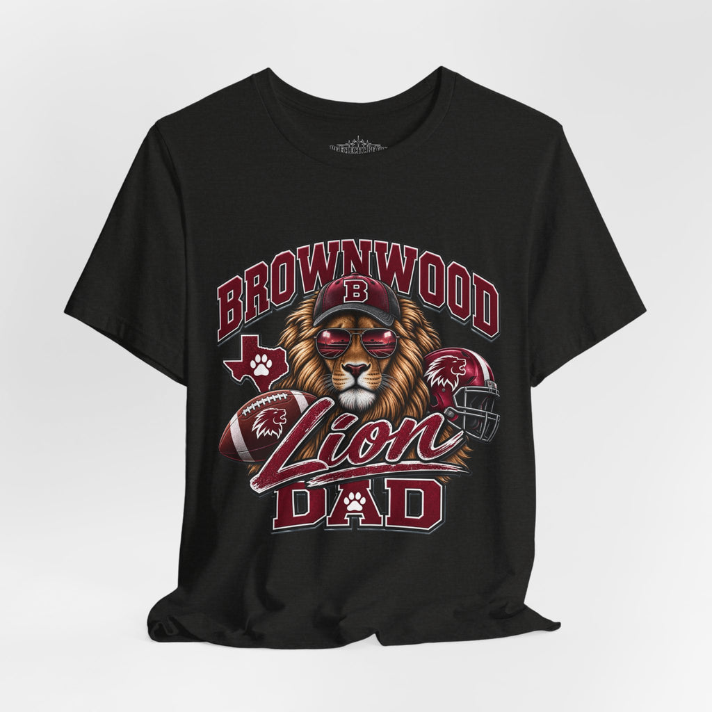 Brownwood Lion Dad Graphic T-Shirt