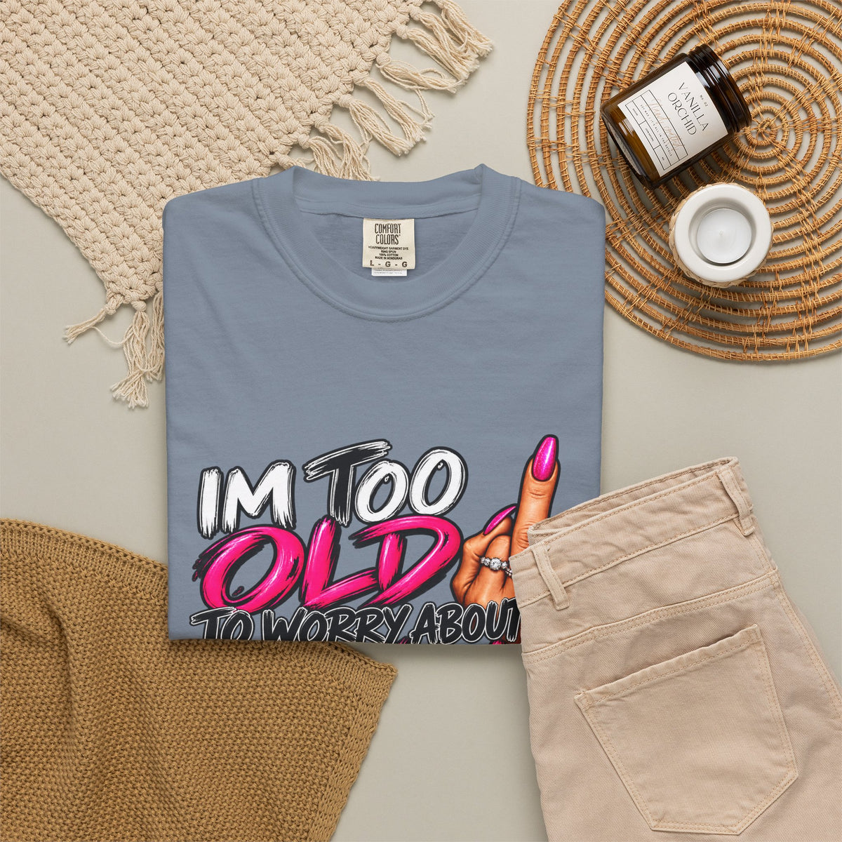 Unisex Garment-Dyed T-shirt
