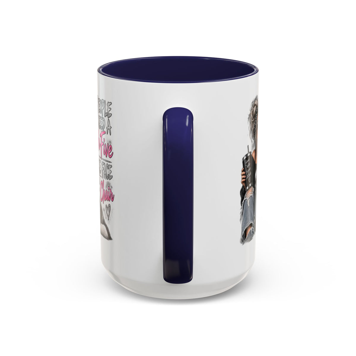 “Some People Just Need a High Five” Mug