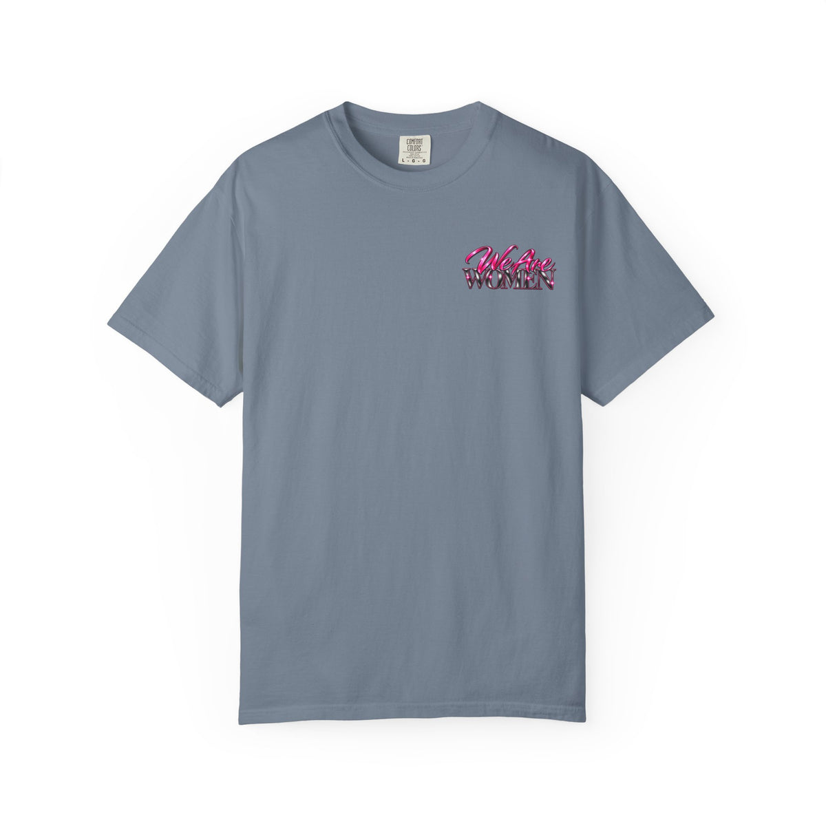 T-Shirt — "Women Who Fight Back" Graphic Tee (Feminist Empowerment, Bold Pink Back Art)