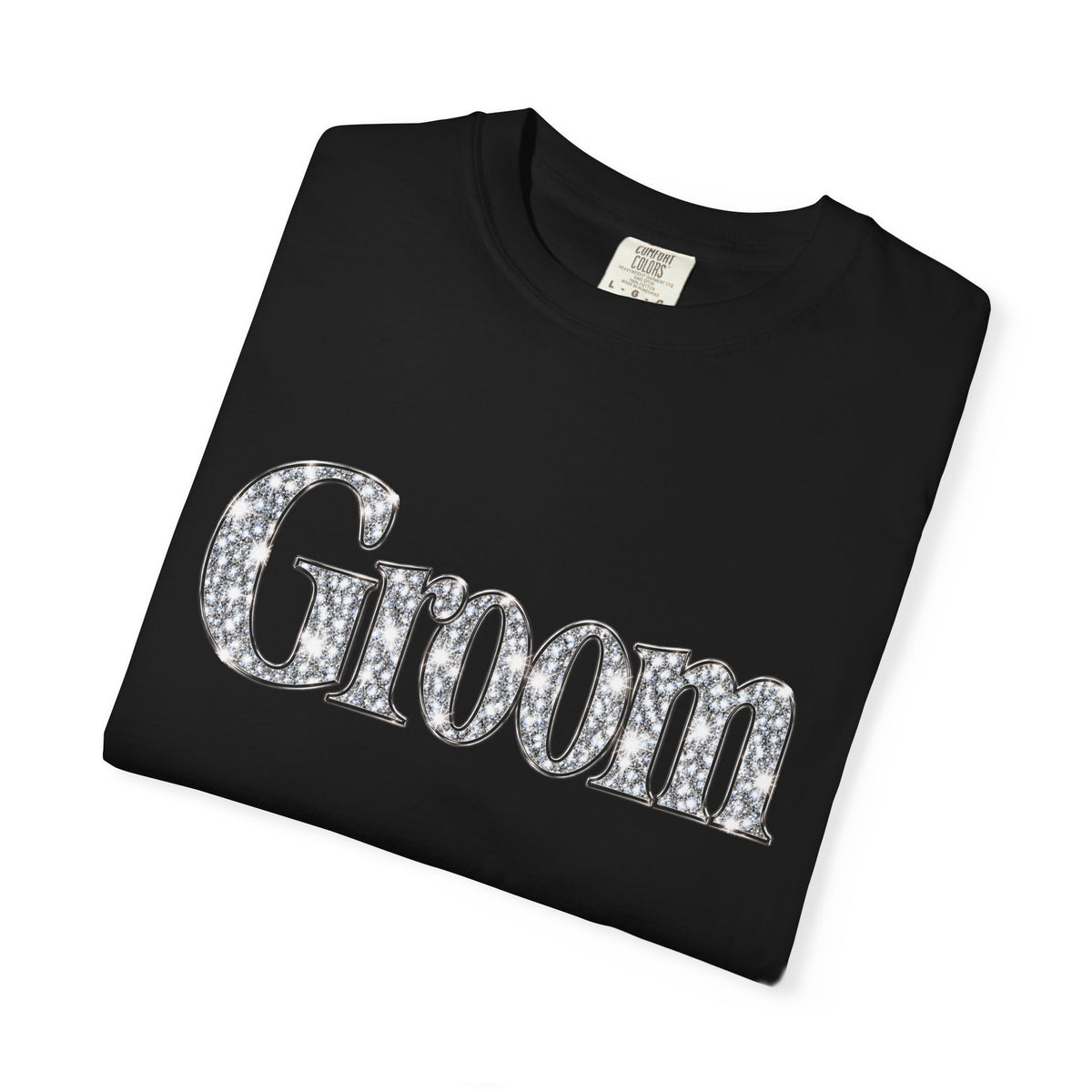 Groom Logo T-Shirt — Wedding Party Tee for Groom and Groomsmen