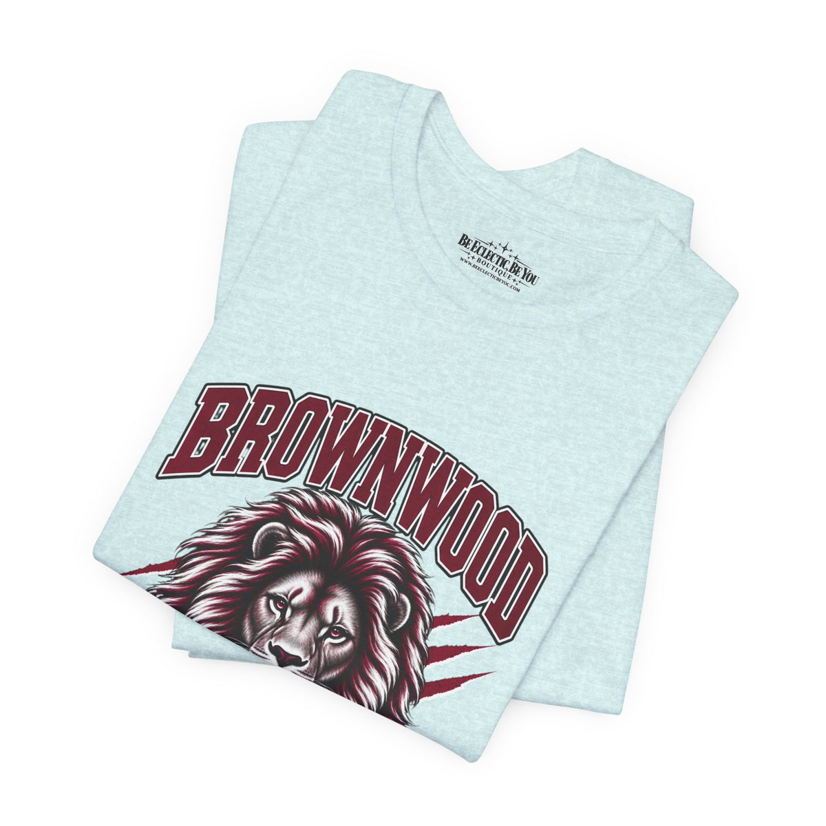 Brownwood Lions Mascot Graphic T-Shirt