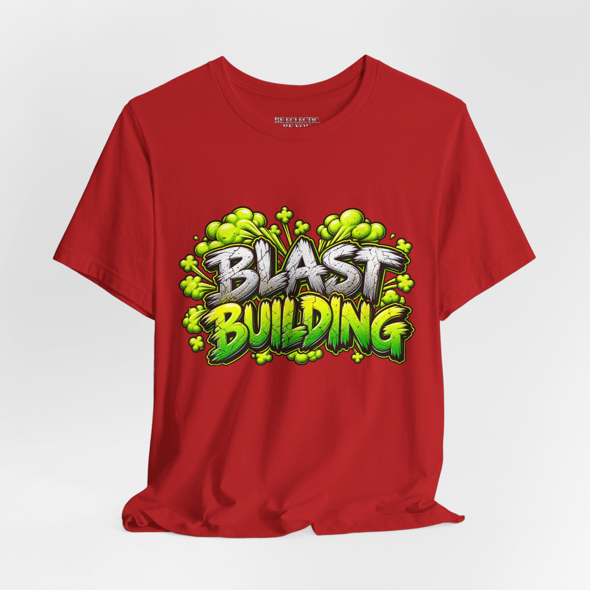 Blast Building Warning Zone Graphic Tee