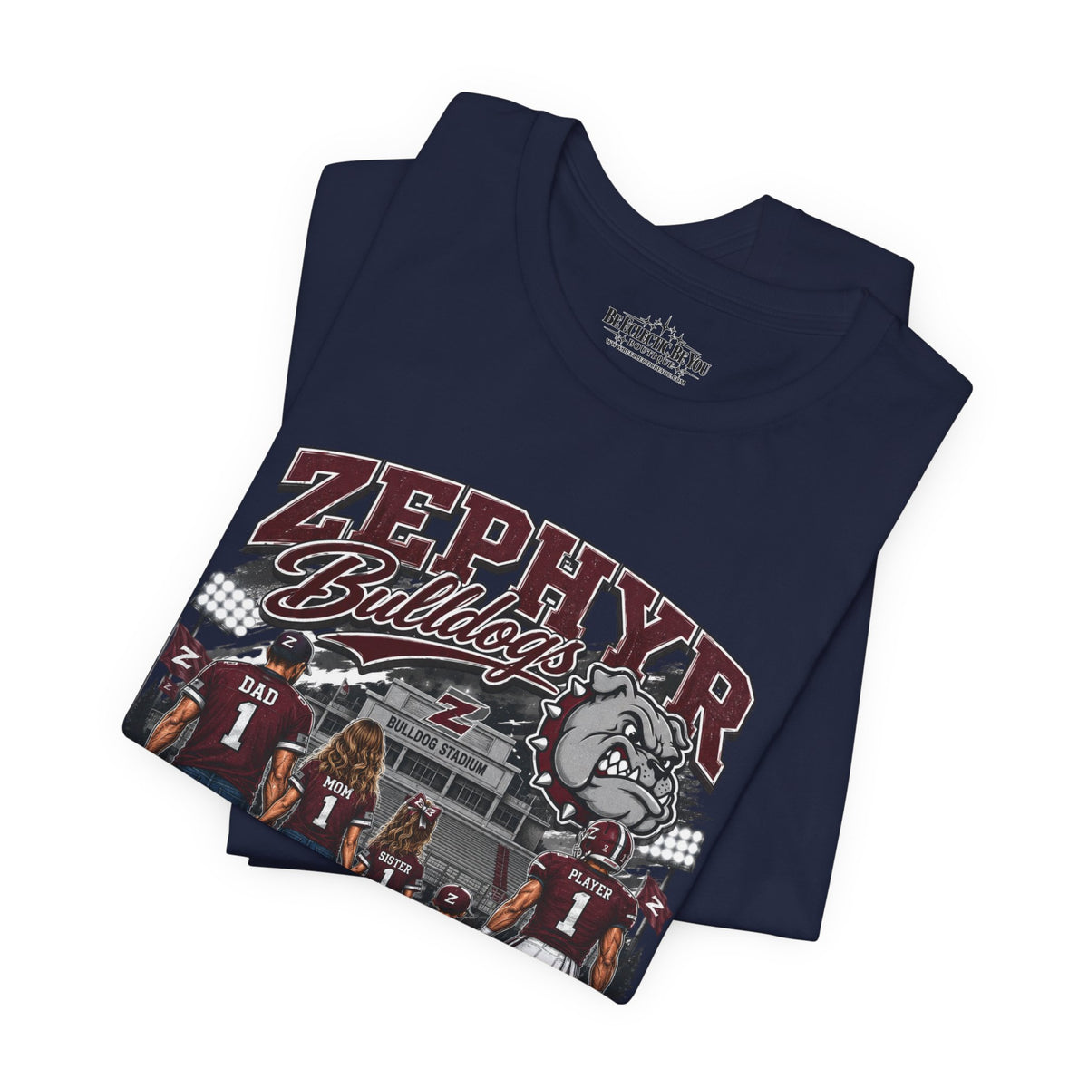 Zephyr Bulldogs Together We Rise Graphic T-Shirt