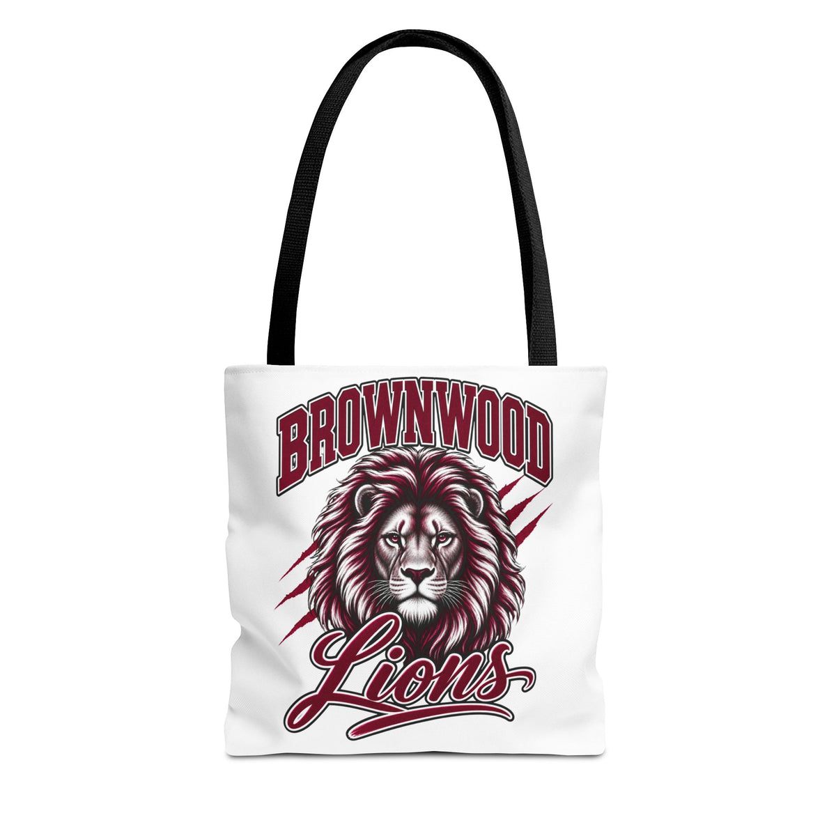 Brownwood Lions Tote Bag – School Mascot Lion Shopper