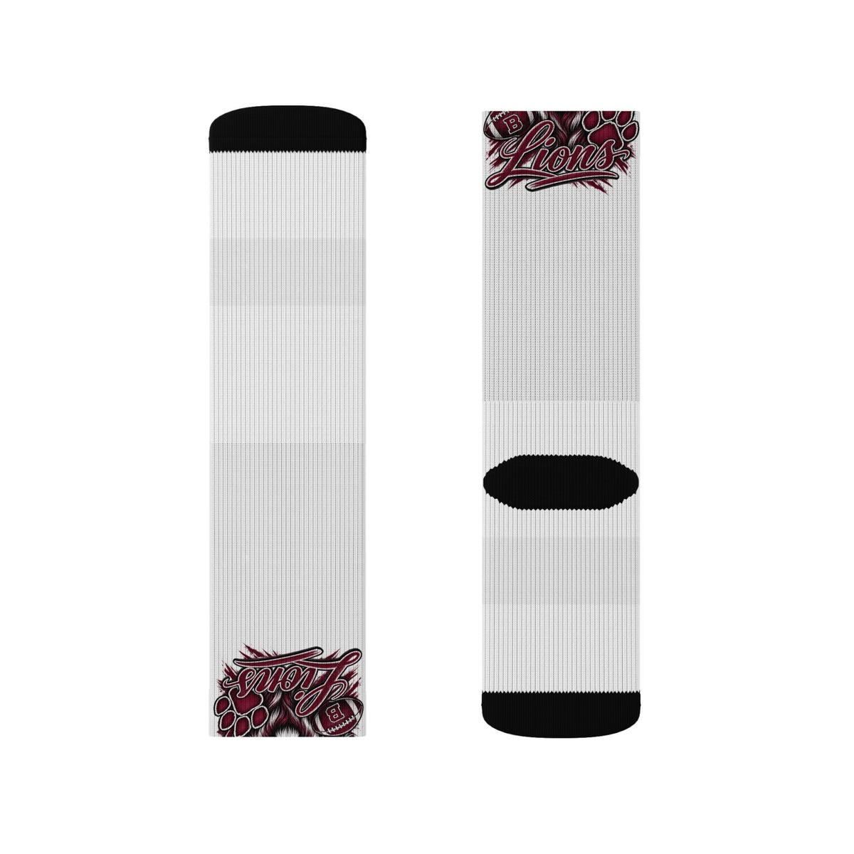 Brownwood Lions Sublimation Socks