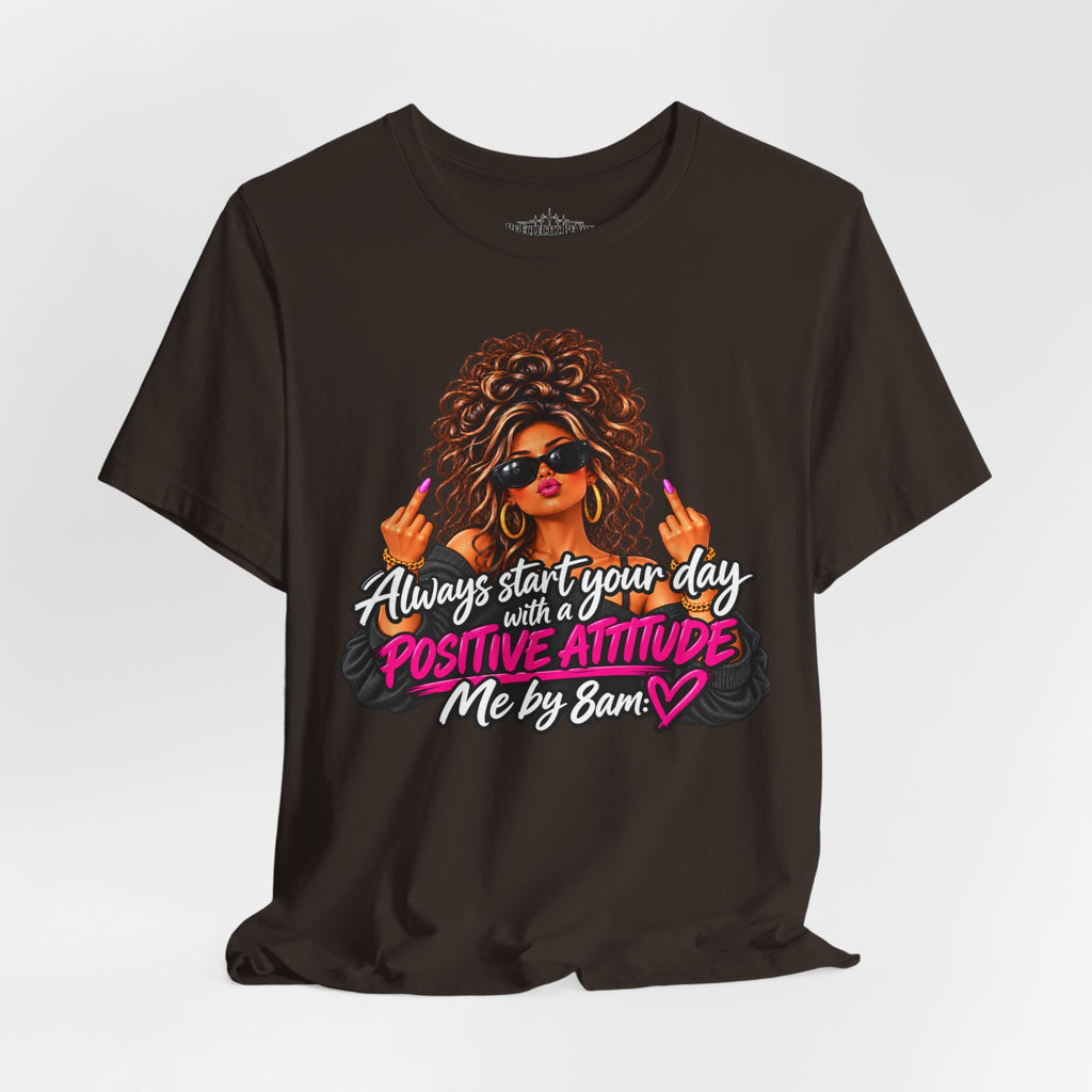 Positive Attitude Inspirational Women’s Graphic Tee