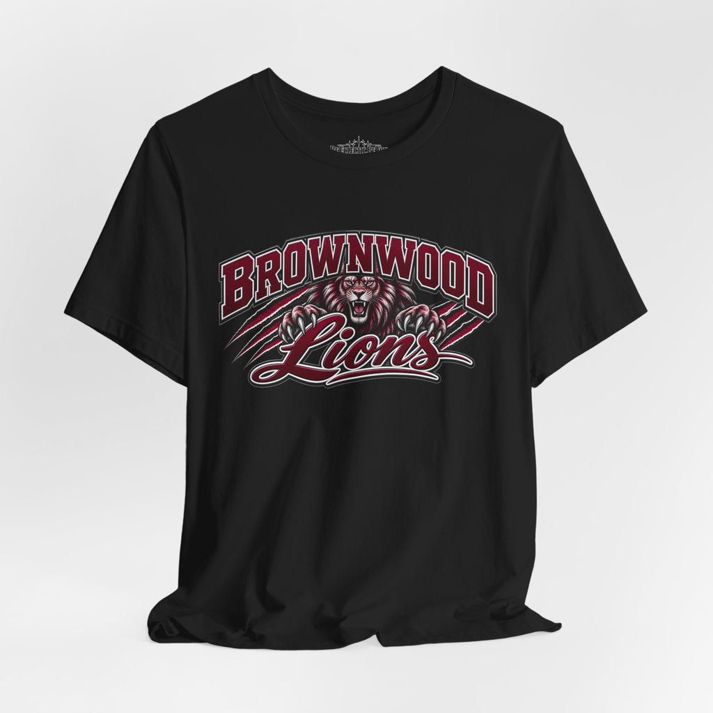 Brownwood Lions Family Football Graphic T-Shirt