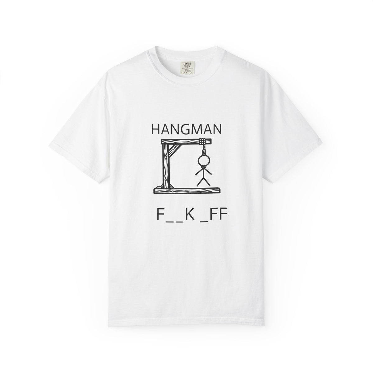 Hangman Game Unisex Garment-Dyed T-shirt