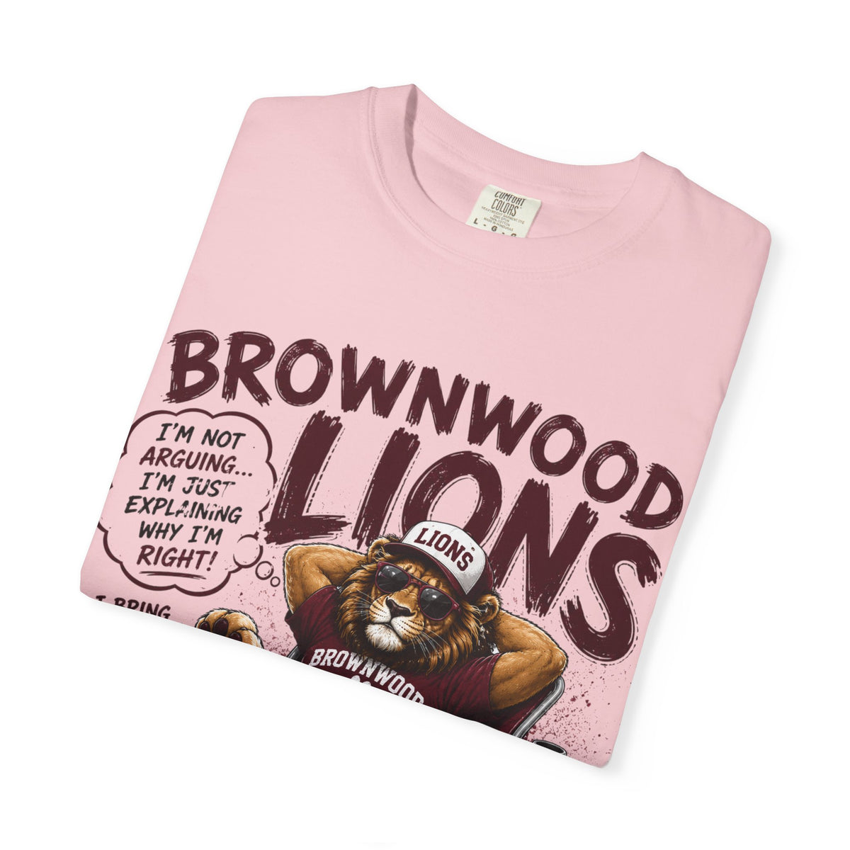 Brownwood Lions "Can't Hide Our Pride" T-Shirt