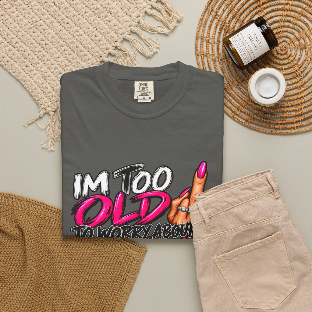 Unisex Garment-Dyed T-shirt