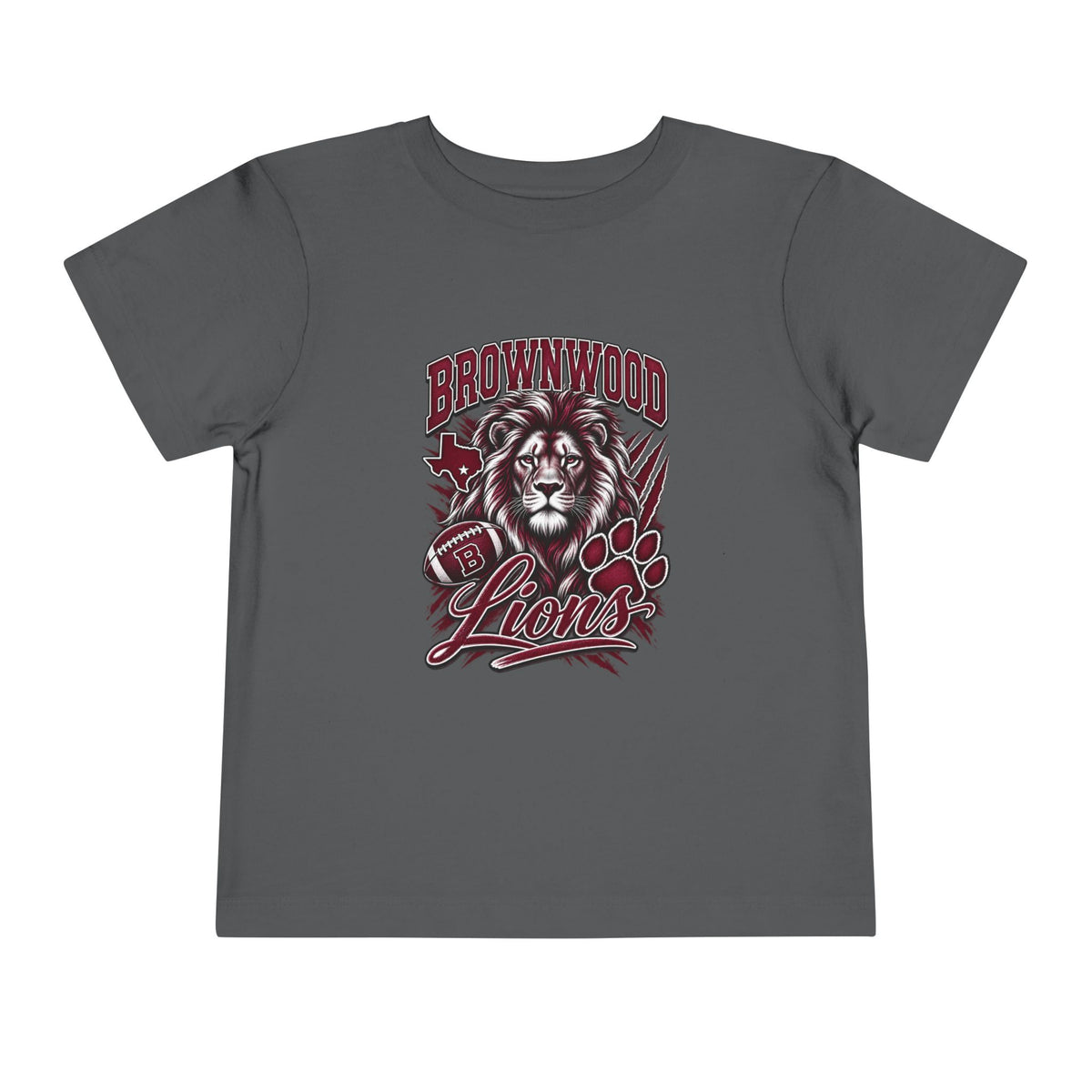 Brownwood Lions Toddler Short Sleeve Tee