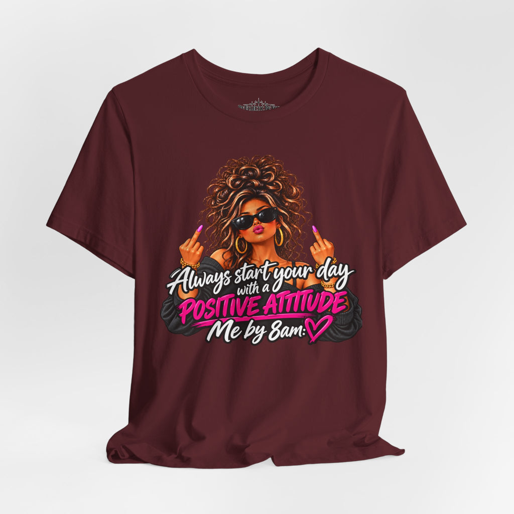 Positive Attitude Inspirational Women’s Graphic Tee