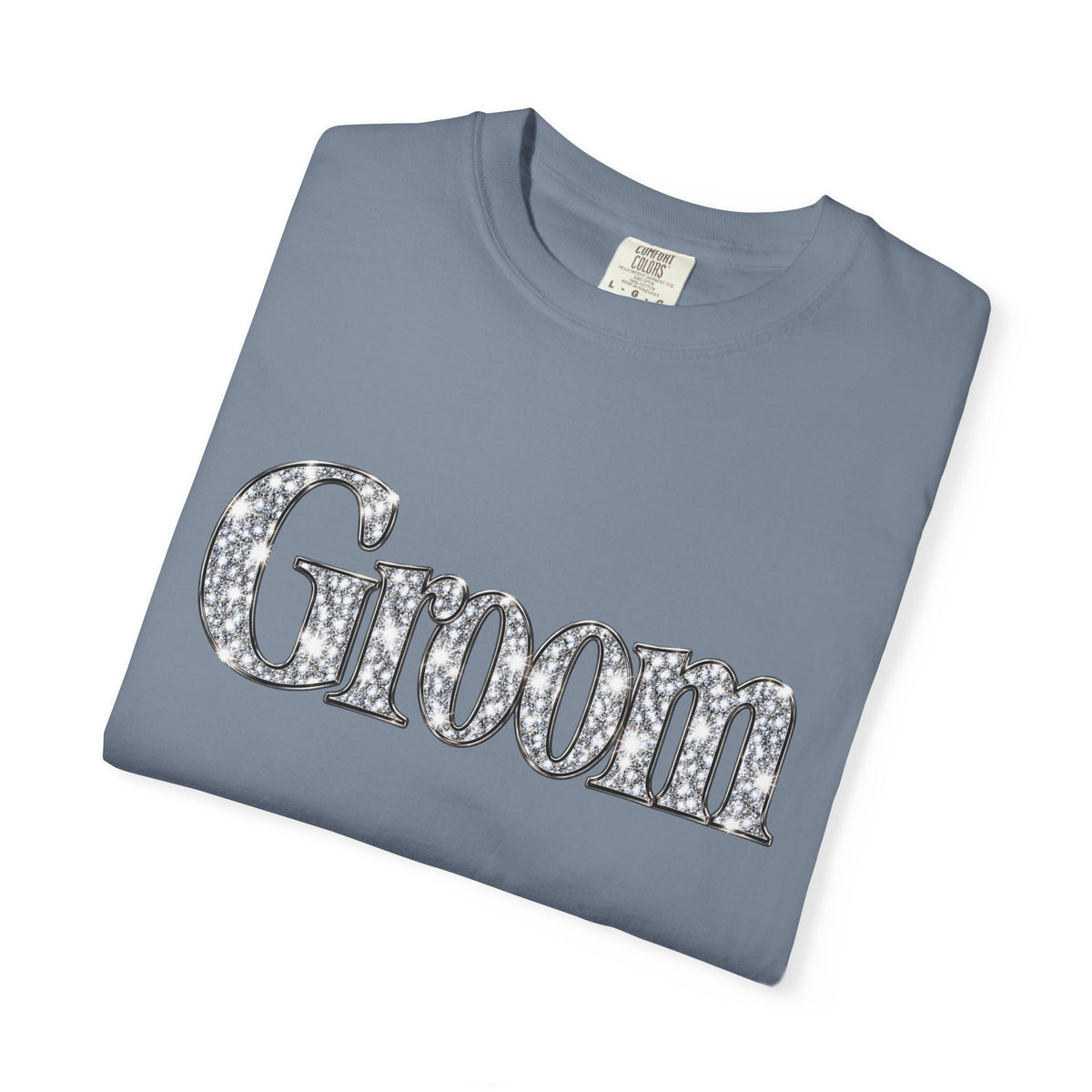 Groom Logo T-Shirt — Wedding Party Tee for Groom and Groomsmen