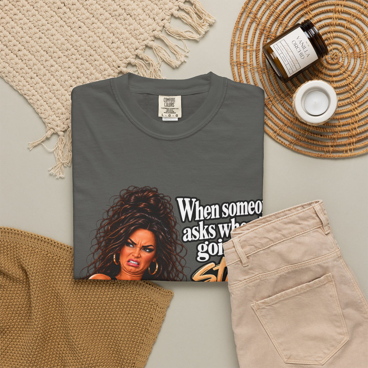 Graphic T-Shirt — "When someone asks when I’m going to start dating again" Retro Diva Tee