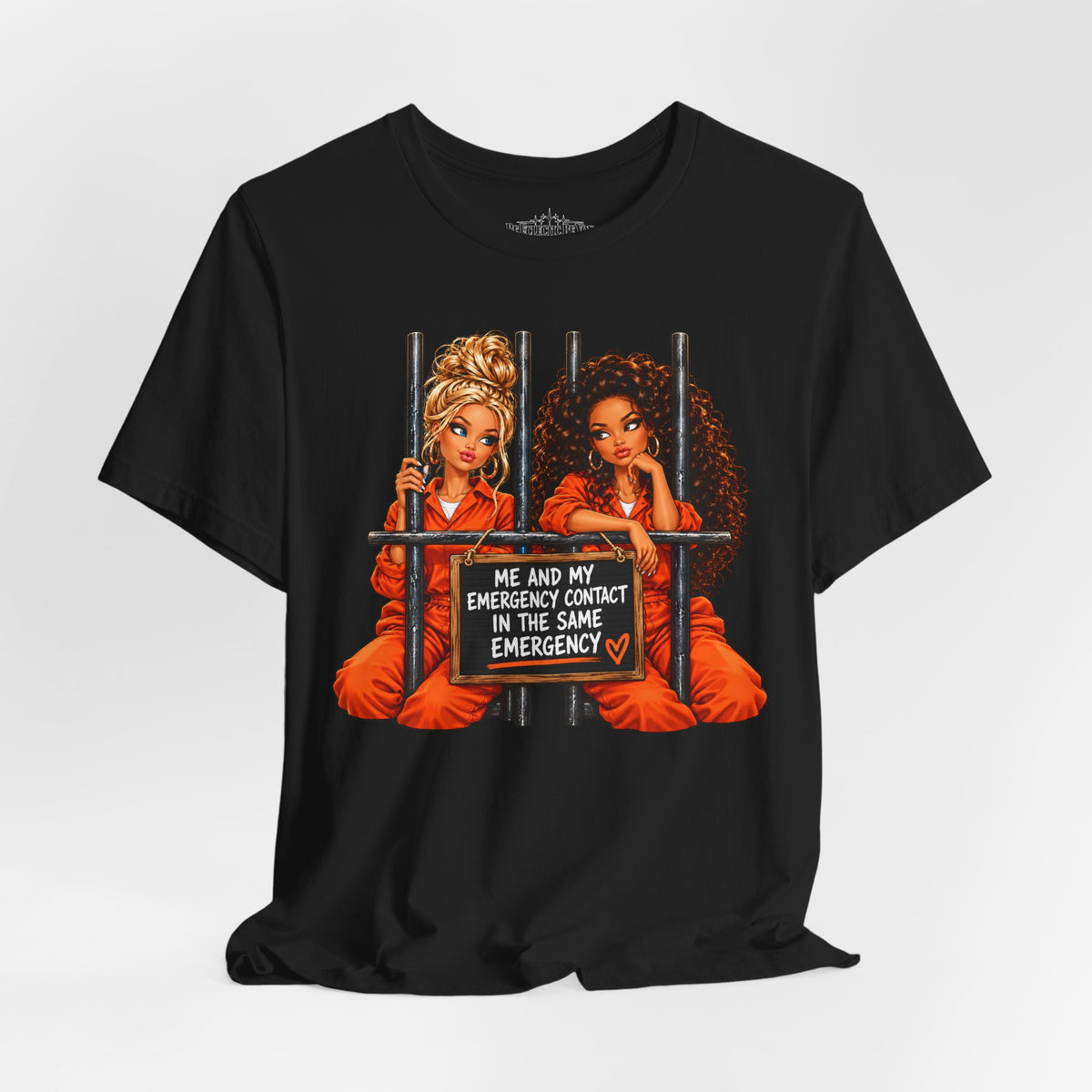 Emergency Contact Friendship Graphic Tee