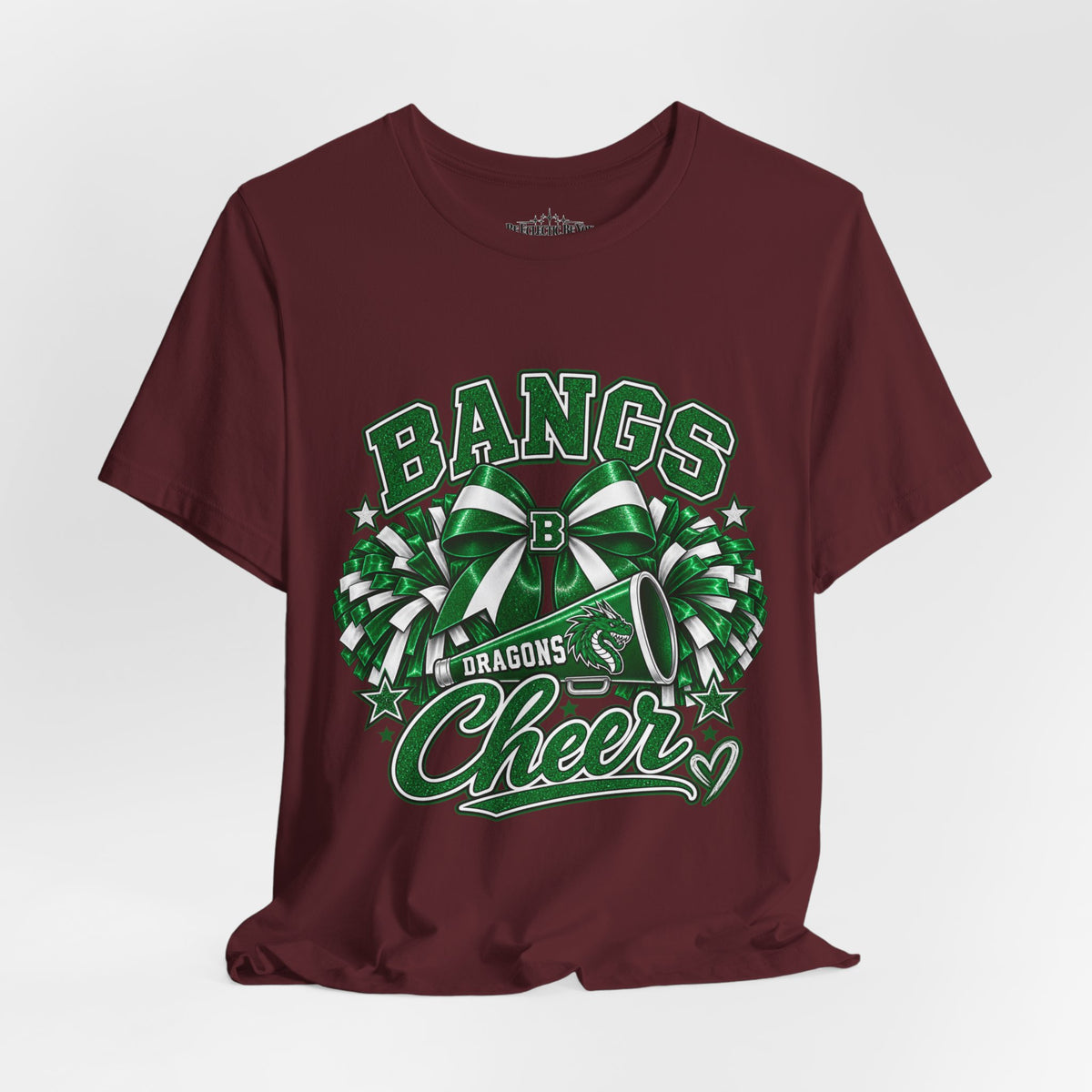 Bangs Dragons Cheer Spirit Tee