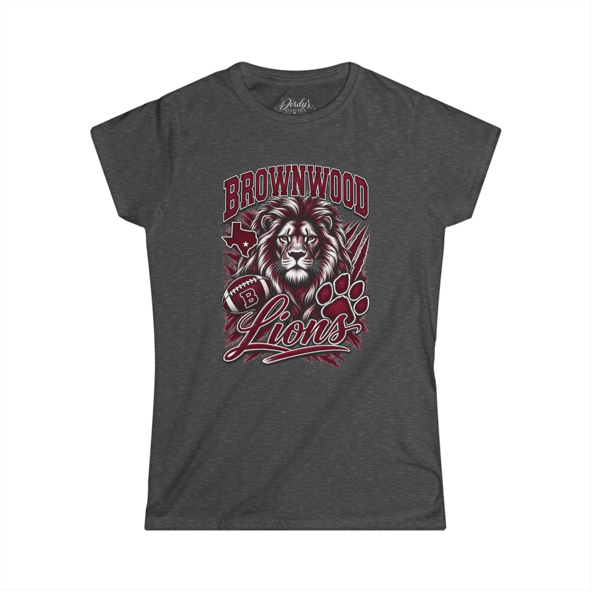 Brownwood Lions Women's Softstyle Tee
