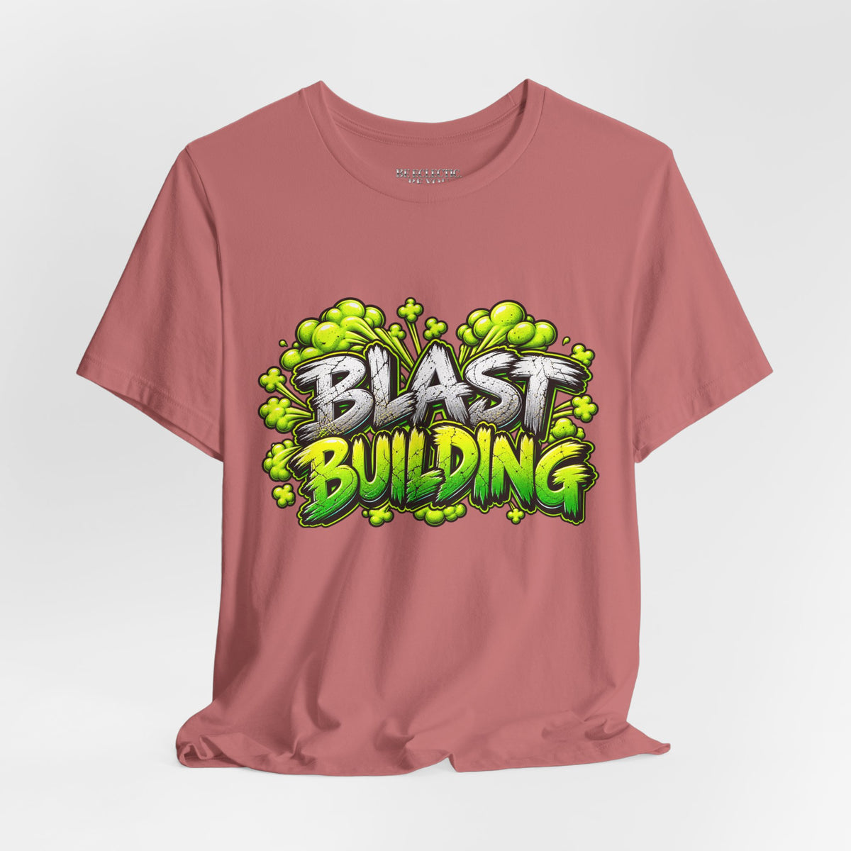 Blast Building Warning Zone Graphic Tee