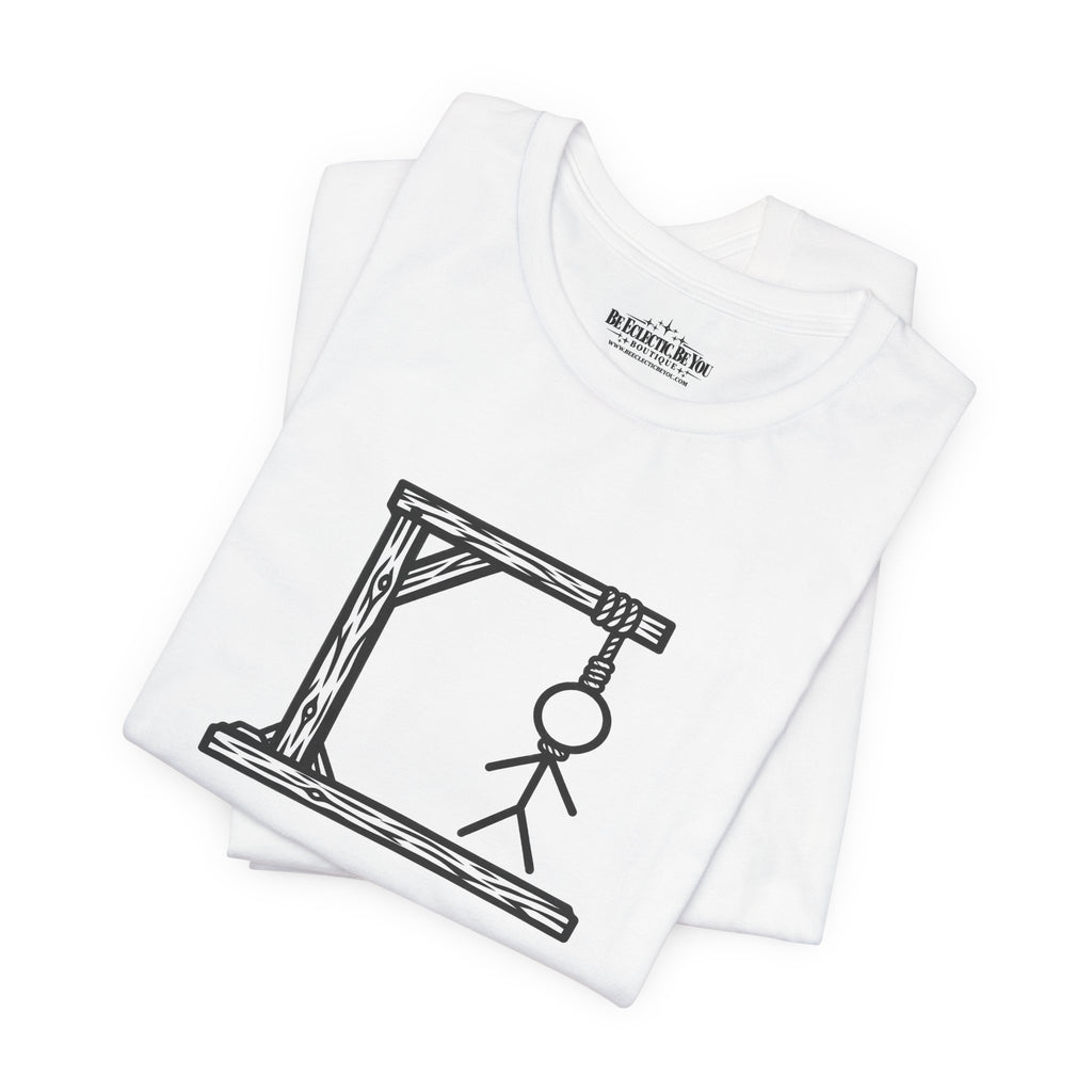 Hangman “F_C_ _FF” Graphic T-Shirt