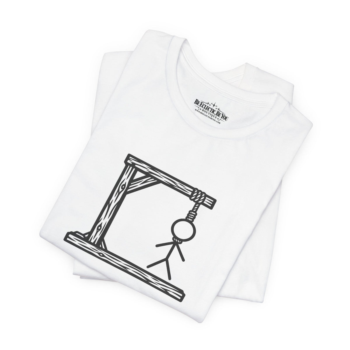 Hangman “F_C_ _FF” Graphic T-Shirt