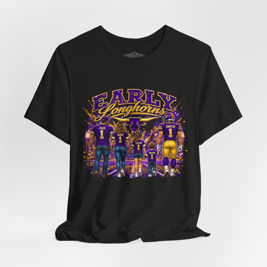 Early Longhorns Family Graphic Tee