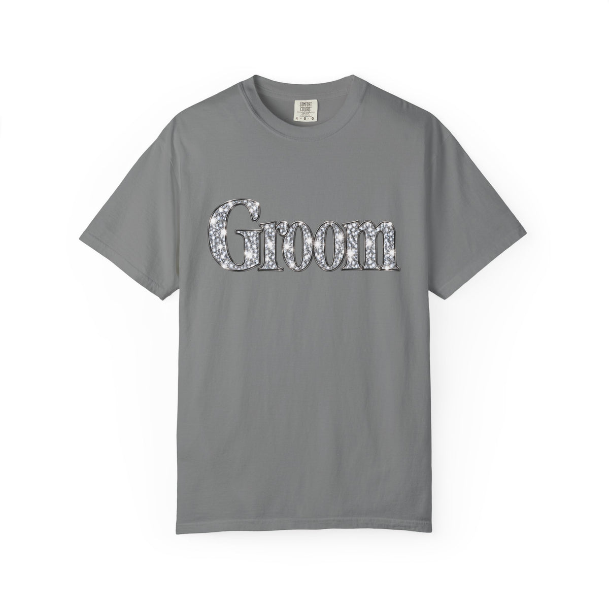 Groom Logo T-Shirt — Wedding Party Tee for Groom and Groomsmen