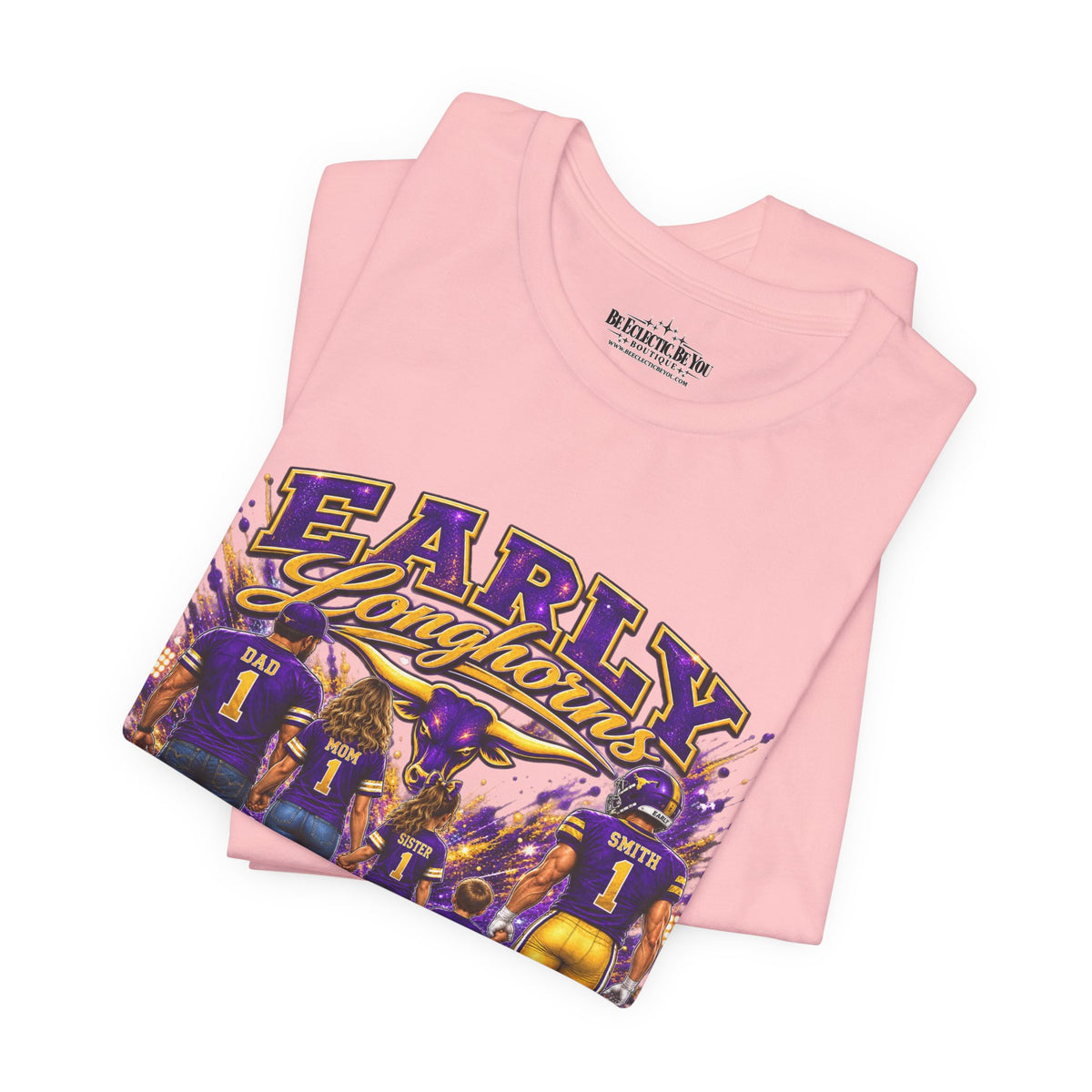 Early Longhorns Family Graphic Tee